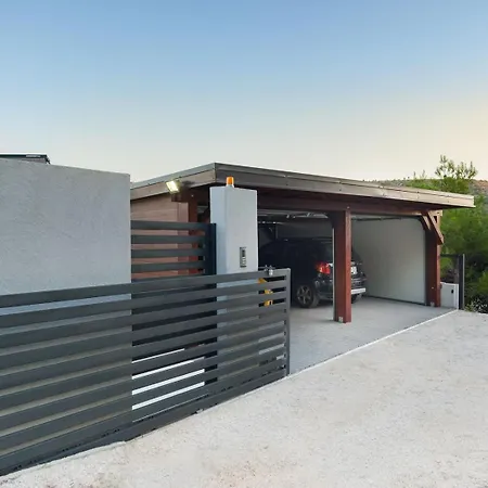 Villa Luxury Beachfront Blue Star Of Brac With Private Pool At The On Brac Island - *