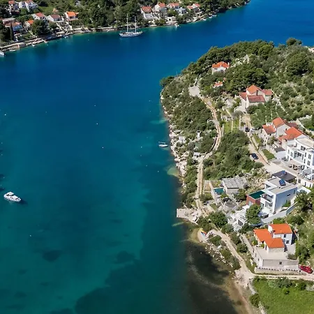 Luxury Seafront Blue Star Of Brac With Pool Bobovisca
