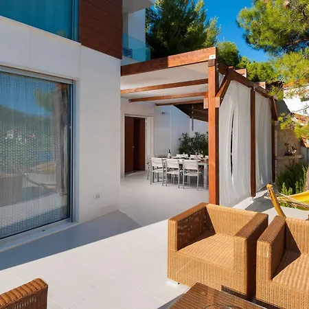 Luxury Beachfront Blue Star Of Brac With Private Pool At The On Brac Island - Villa