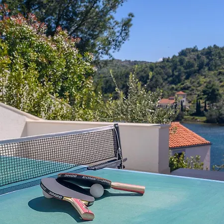 Luxury Beachfront Blue Star Of Brac With Private Pool At The On Brac Island - Villa *