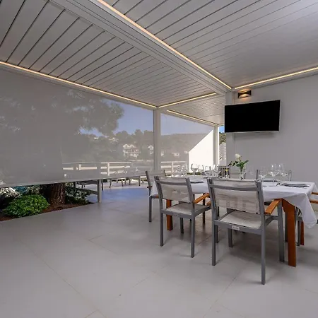Luxury Beachfront Blue Star Of Brac With Private Pool At The On Brac Island - Villa