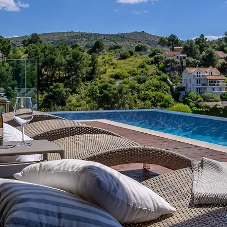 Villa Luxury Beachfront Blue Star Of Brac With Private Pool At The On Brac Island - *